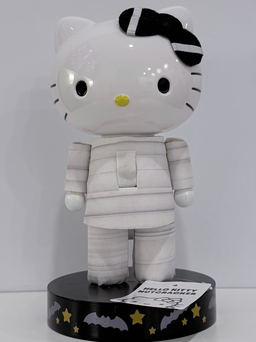 Hello Kitty White & Black Mummy Figurine by Hello Kitty